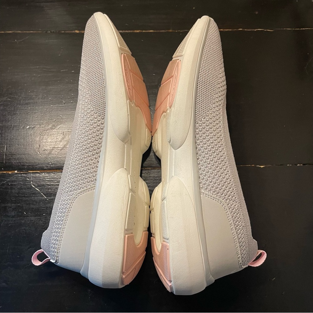 Vionic Kallie Slip On Flats Gray Pink Shimmer Women’s 10 M Comfort Shoes w/ Box - Picture 8 of 10